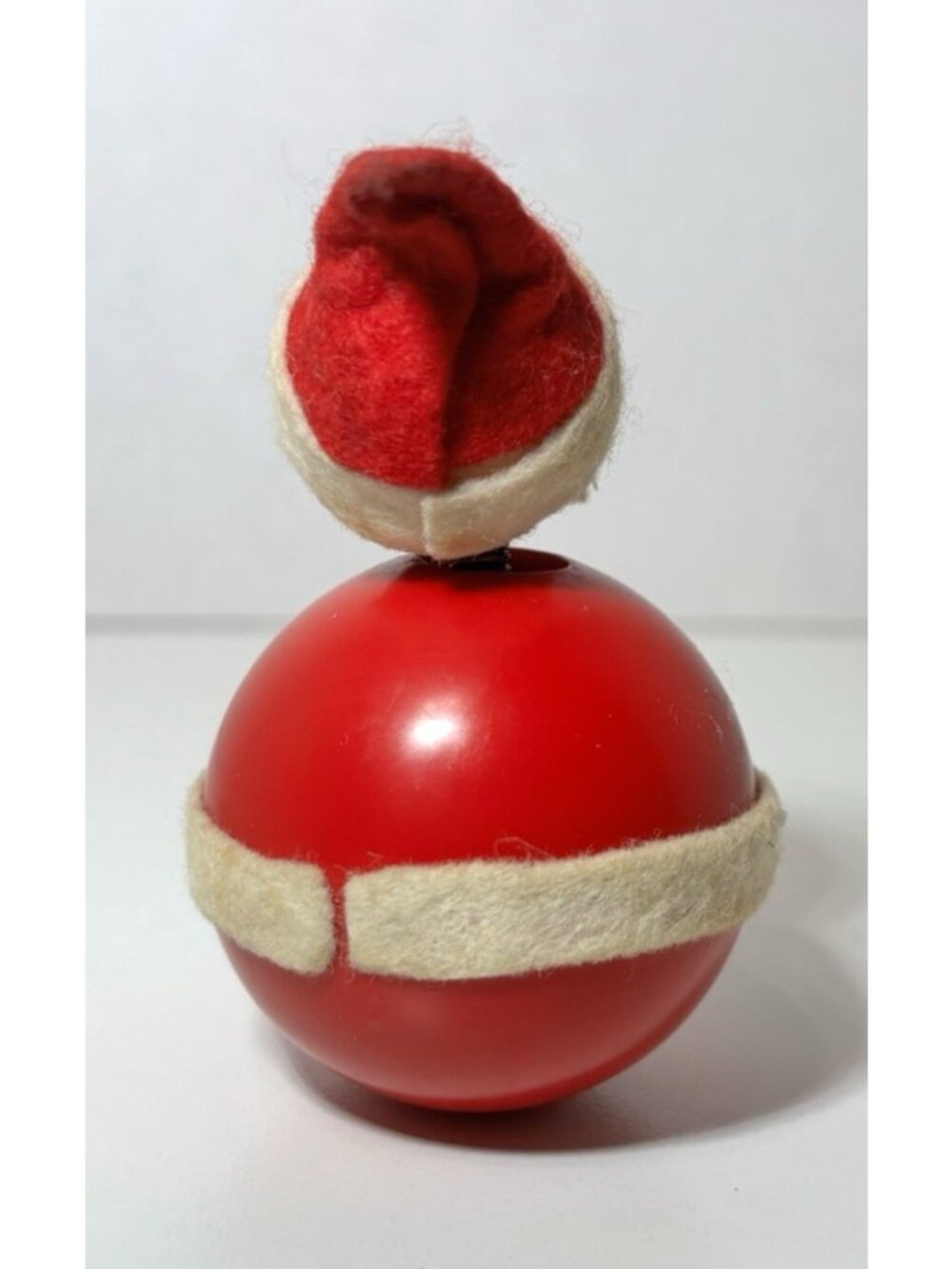 West German Roly Poly Happy Santas 3" Bobble Wobble Christmas Vintage - Picture 6 of 7